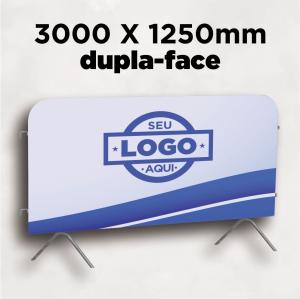 Capa Grade de Proteção Tecido Ultra Sport 3000 x 1250mm Ultra-HD Sublimática 92% Poliéster e 8% Elastano Dupla-Face 