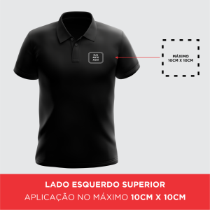 CAMISETAS POLO Tecido Piquet 50% Algodão e 50% Poliéster Masculino e Feminino Impressão Ultra-HD DTF Modelagem Comtemporânea  